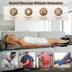 Revoro™ Foldable Full-Body Shiatsu Massage Mat with Neck & Leg Kneading