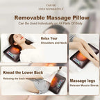Revoro™ Foldable Full-Body Shiatsu Massage Mat with Neck & Leg Kneading