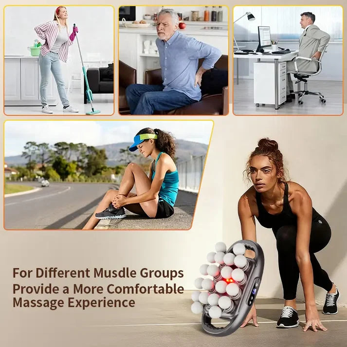 Revoro 20-Head Massage Gun with 30 Intensity Levels & 9 Modes