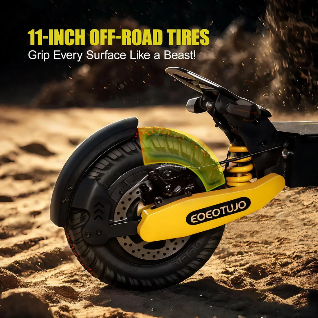 1200W Long-Range Electric Scooter for Adults – 40-Mile Range, 28 MPH Top Speed, 330 lb Weight Capacity