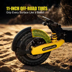 1200W Long-Range Electric Scooter for Adults – 40-Mile Range, 28 MPH Top Speed, 330 lb Weight Capacity