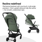 11.5 lbs Lightweight Travel Stroller | One-Second Auto Fold | Airplane Carry-On Compatible | Full Recline